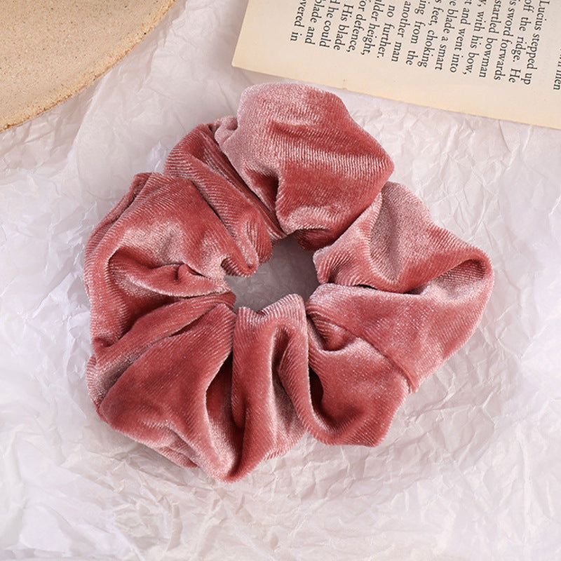 Flannel Hair Tie Ponytail Flannel Hair Tie Ponytail